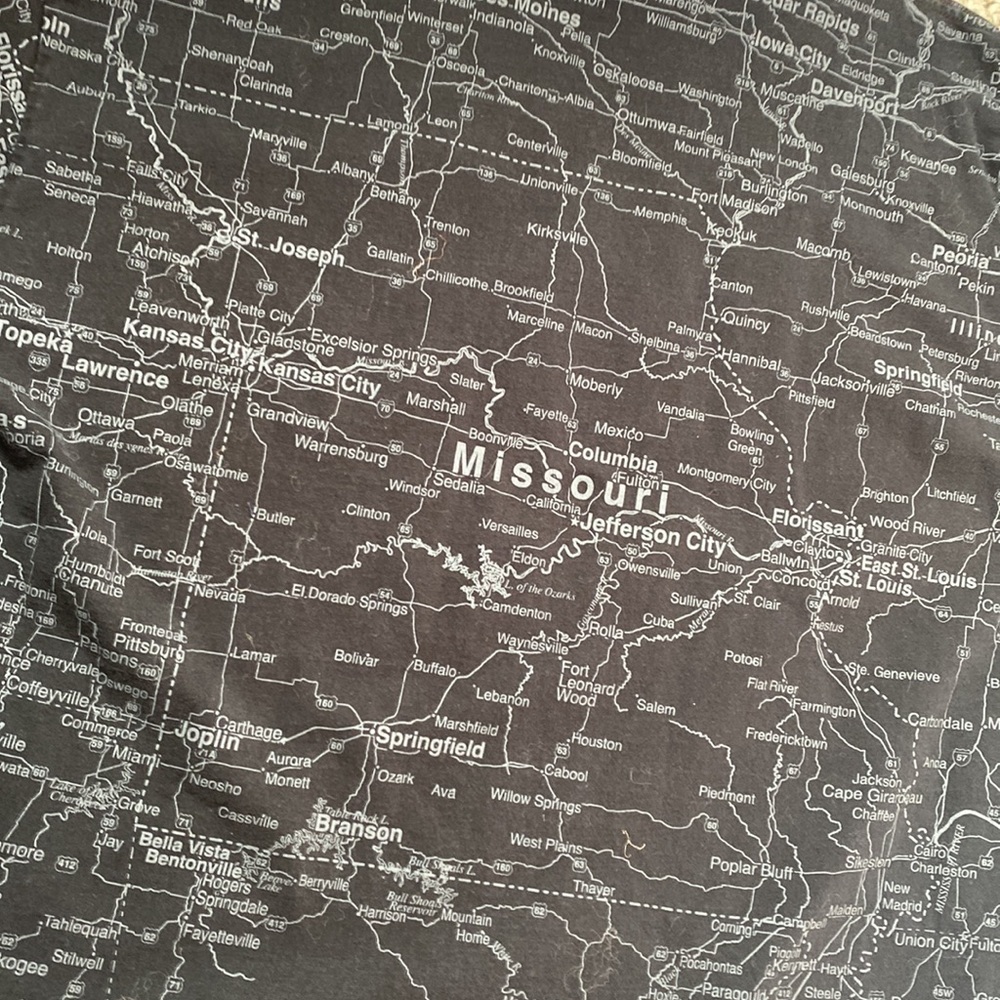 Missouri Aop Map Tee - image 7